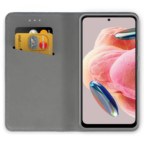 Knižkové puzdro pre Xiaomi Redmi Note 12 - SMART MAGNETIC modré