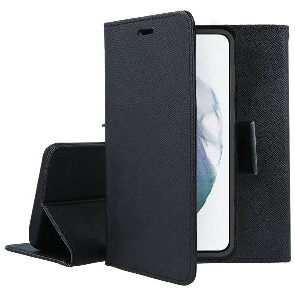 Knižkové puzdro pre Realme C55 - SMART FANCY čierne