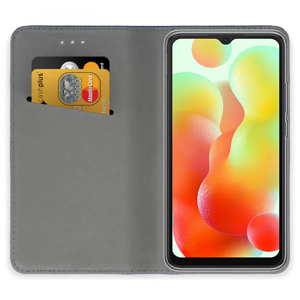 Knižkové puzdro na Xiaomi Redmi 12C - MAGNET zlaté