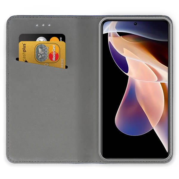 SKLO + PUZDRO 2v1 pre Xiaomi Redmi Note 12S - Knižkové SMART MAGNETIC zelené