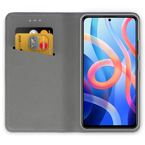 Knižkové puzdro pre Xiaomi Redmi Note 12S - SMART MAGNETIC modré