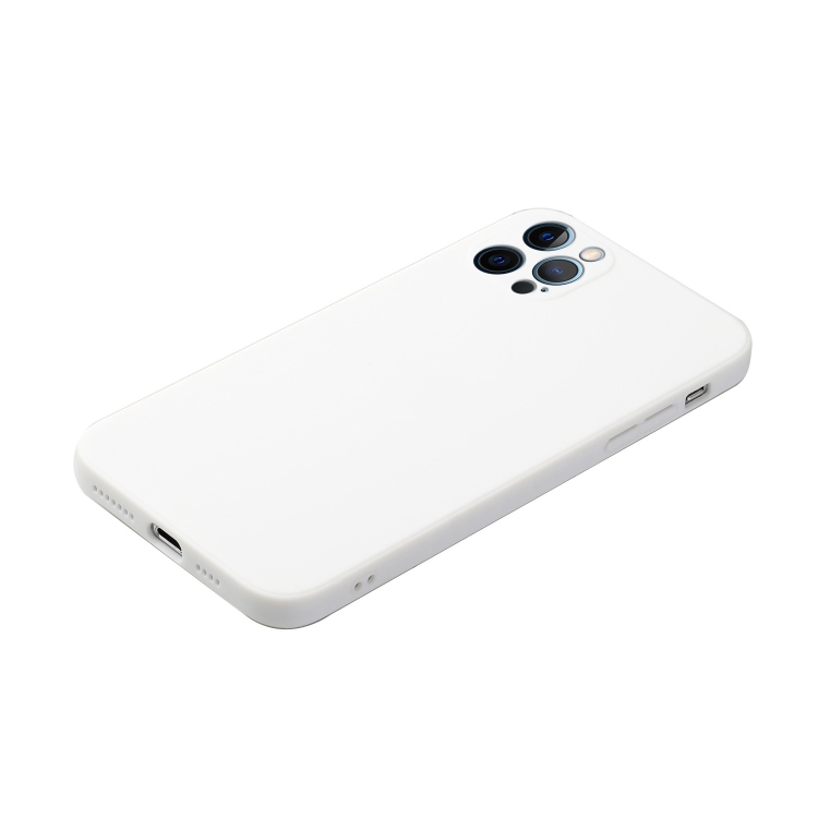 SKLO + PUZDRO 2v1 pre iPhone 15 Pro Max - Silikónové biele