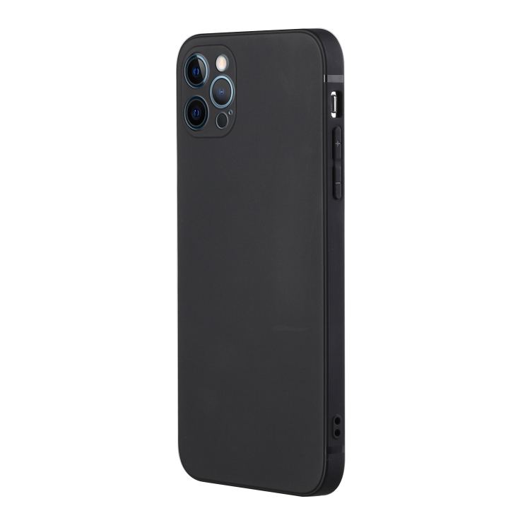 SKLO + PUZDRO 2v1 pre iPhone 15 Pro - Silikónové čierne