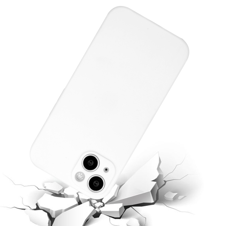 Zadný ochranný kryt pre iPhone 15 Plus - Silikónový zelený