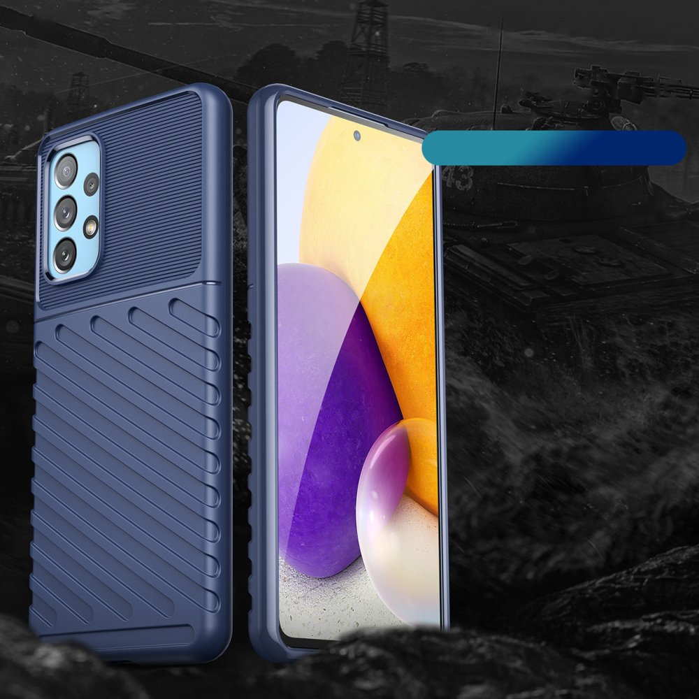 Zadný kryt pre Samsung Galaxy A23 / A23 5G - THUNDER modrý
