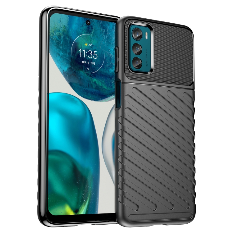 9D SKLO + PUZDRO 2v1 pre Motorola Moto G42 - Tvrdené Thunder čierne