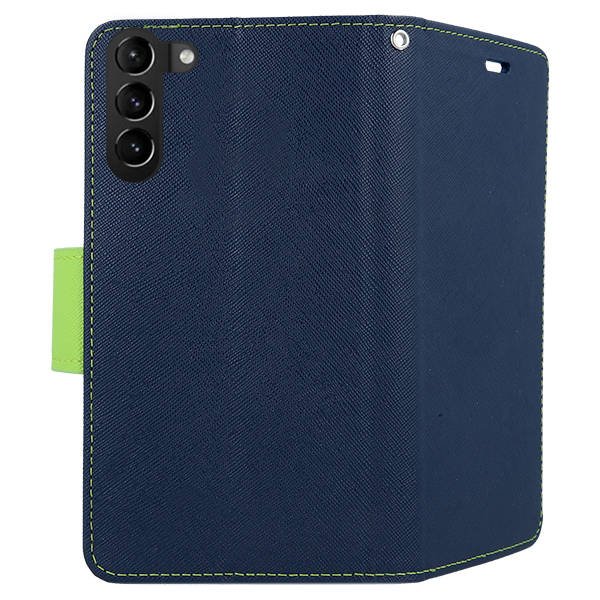 Knižkové puzdro pre Samsung Galaxy S23 FE - SMART FANCY modro zelené