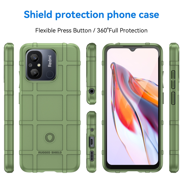 Zadný kryt pre Xiaomi Redmi 12C - COVERAGE zelený