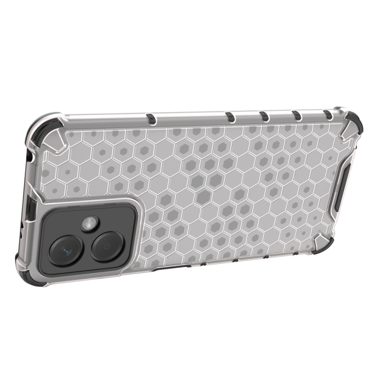 SKLO + PUZDRO 2v1 pre Xiaomi Redmi Note 12 - Tvrdené HONEYCOMB zelené