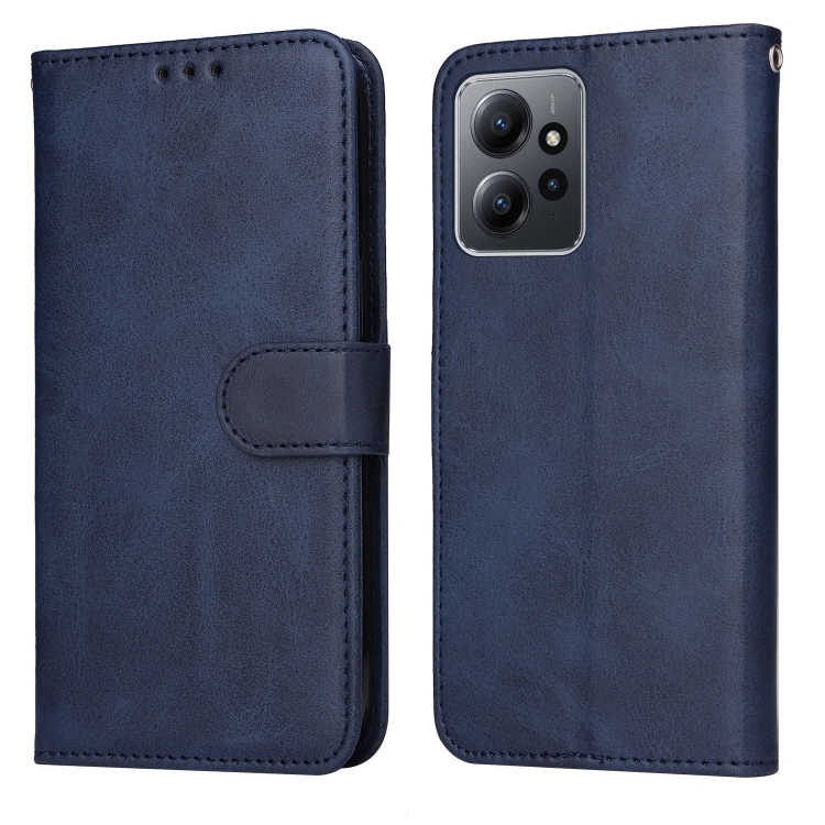 Knižkové puzdro pre Xiaomi Redmi Note 12 - Knižkové SOLID modré