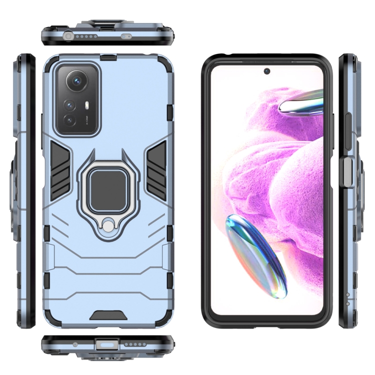Tvrdený kryt pre Xiaomi Redmi Note 12S - RING Armor modrý