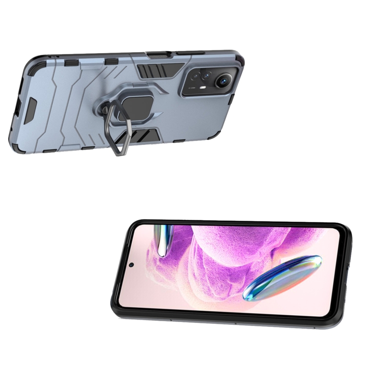 Tvrdený kryt pre Xiaomi Redmi Note 12S - RING Armor modrý