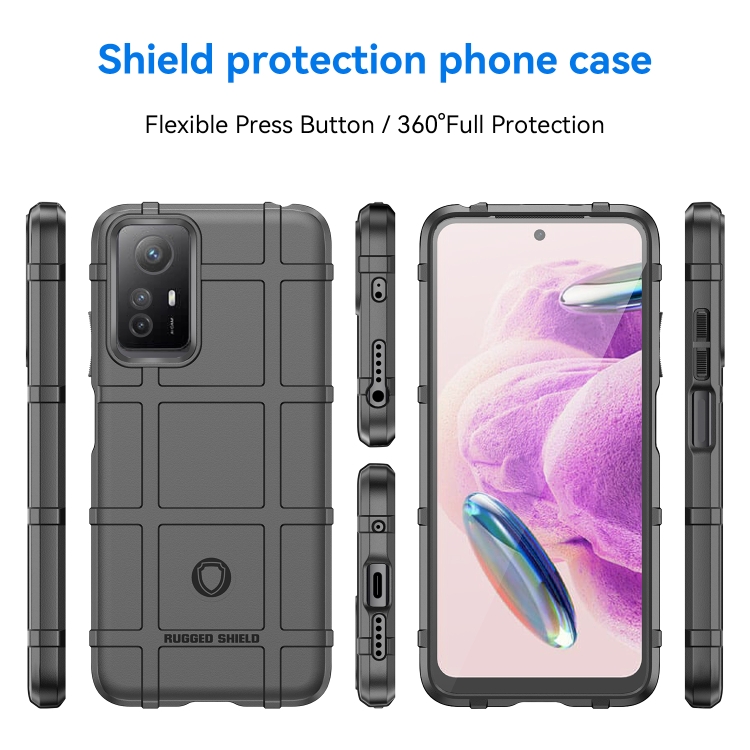 Tvrdený kryt pre Xiaomi Redmi Note 12S - COVERAGE čierny