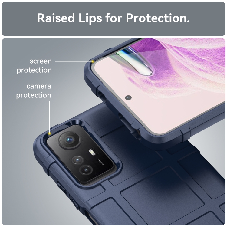 Tvrdený kryt pre Xiaomi Redmi Note 12S - COVERAGE modrý