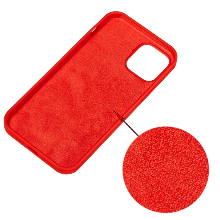 9D SKLO + PUZDRO 2v1 pre Apple iPhone 14 Pro - Silikónové červené