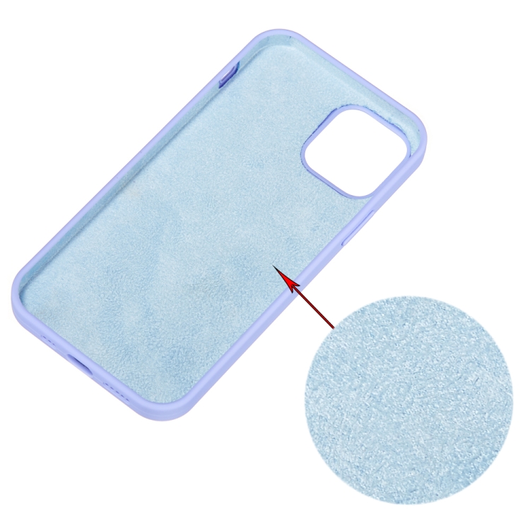 Silikónový kryt pre Apple iPhone 14 Pro - fialový