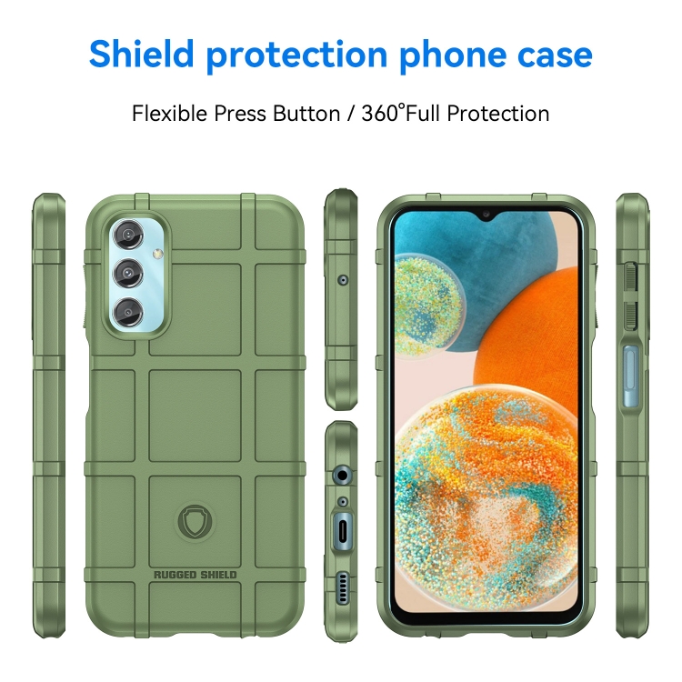 SKLO + KRYT 2v1 pre Samsung Galaxy A25 5G - Zadný COVERAGE zelený