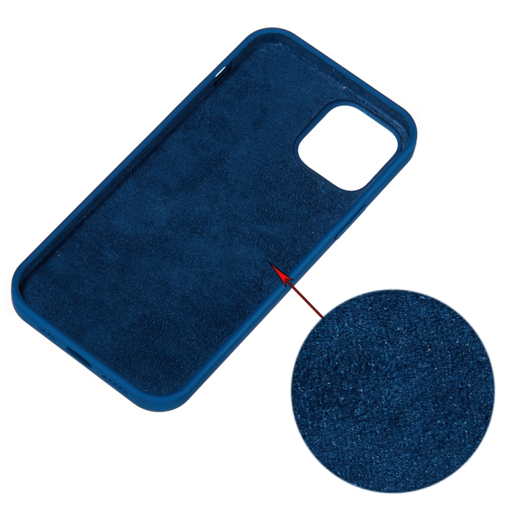 Silikónový kryt pre Apple iPhone 14 Plus - modrý