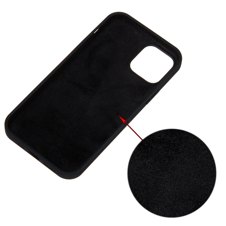 Silikónový kryt pre Apple iPhone 14 Plus - čierny