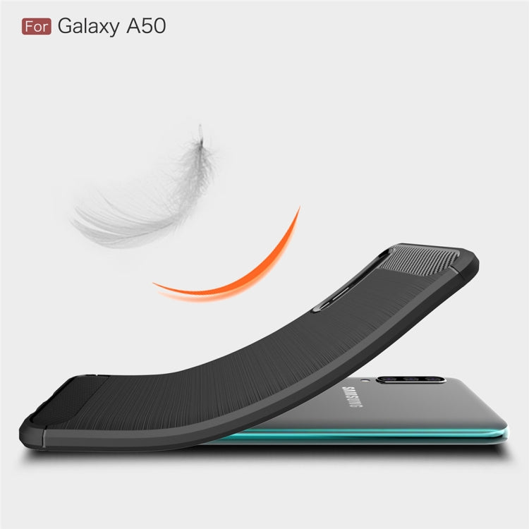 CARBON Zadný obal pre Samsung Galaxy A50 - modrý