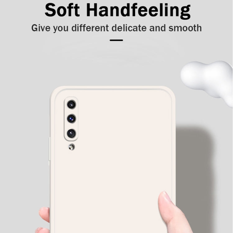 MATT Silikónový obal pre Samsung Galaxy A50 - zelený