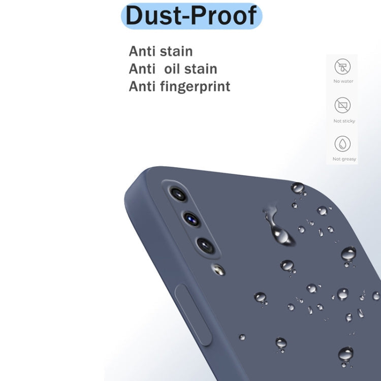 MATT Silikónový obal pre Samsung Galaxy A50 - zelený