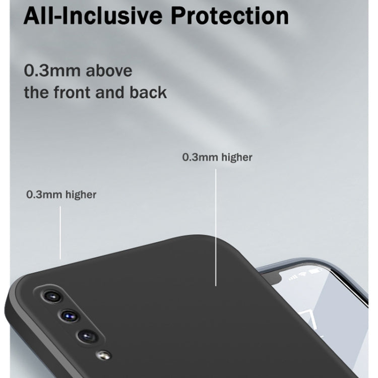 MATT Silikónový obal pre Samsung Galaxy A50 - fialový
