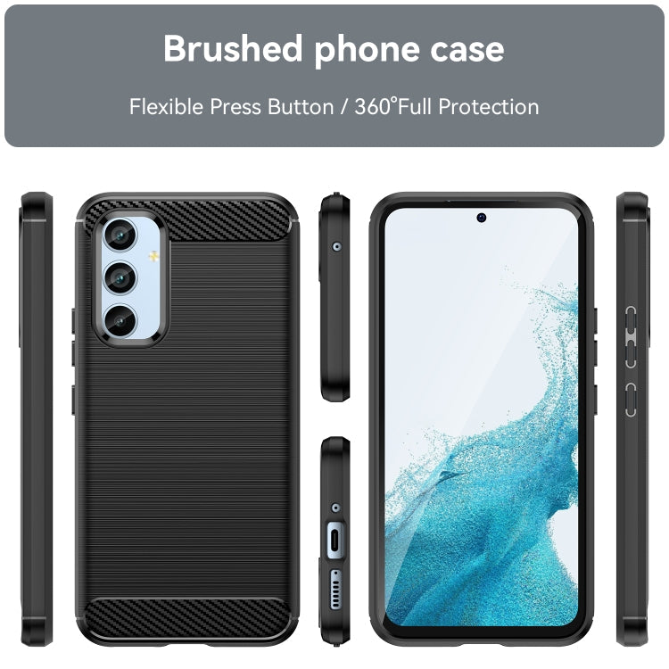 CARBON Zadný obal pre Samsung Galaxy A54 5G - modrý