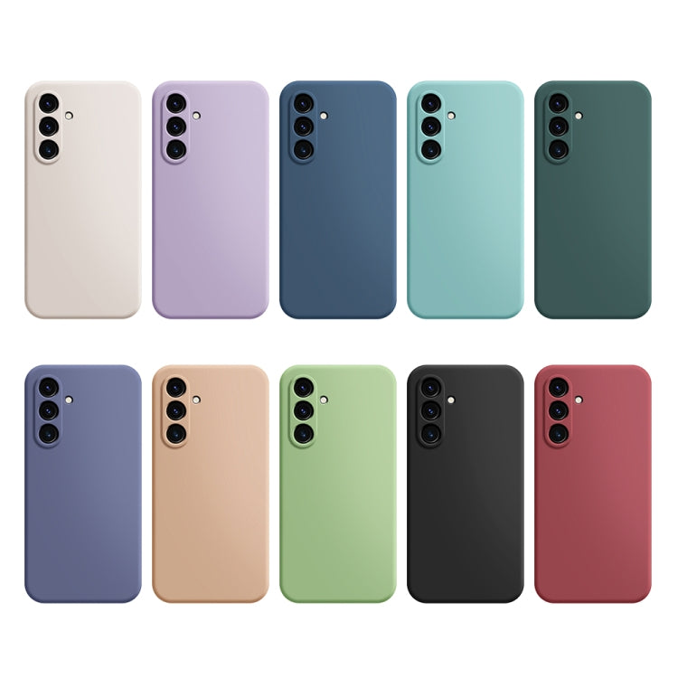 MATT Silikónový obal pre Samsung Galaxy A54 5G - červený