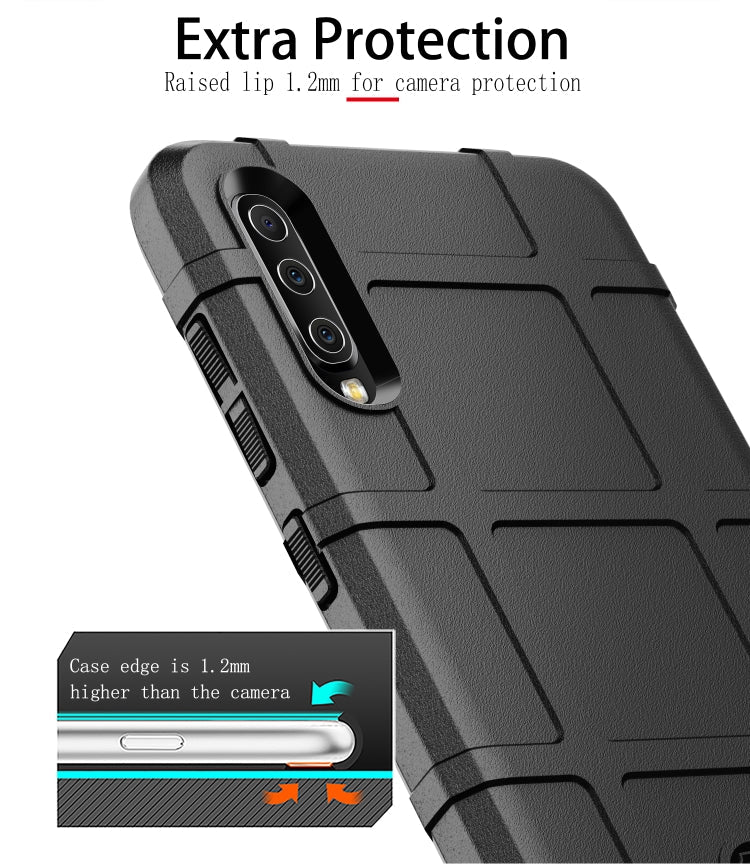 RUGGED Zadný kryt pre Samsung Galaxy A70 - modrý