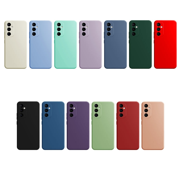 MATT Silikónový obal pre Samsung Galaxy A05S - červený