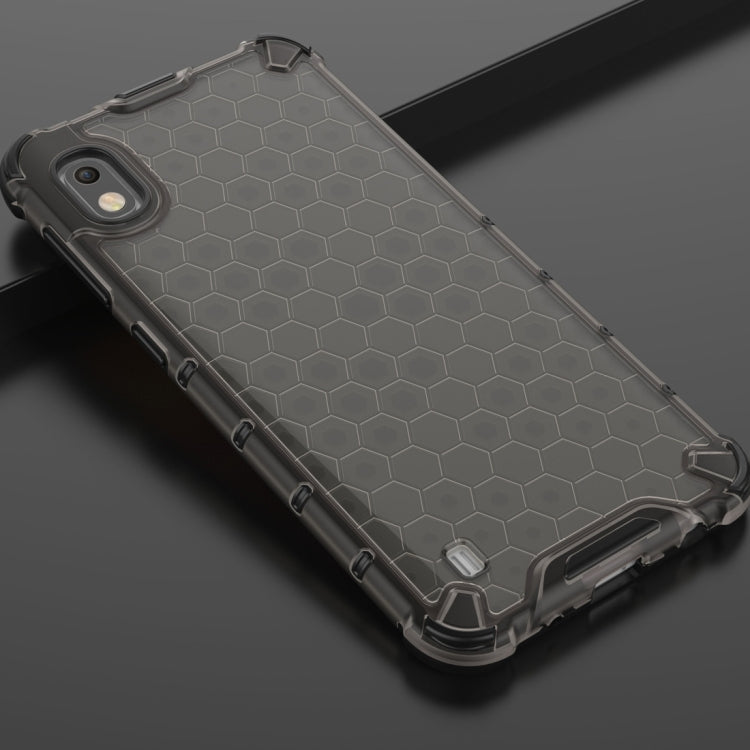 HONEYCOMB Tvrdený kryt pre Samsung Galaxy A10 - čierny