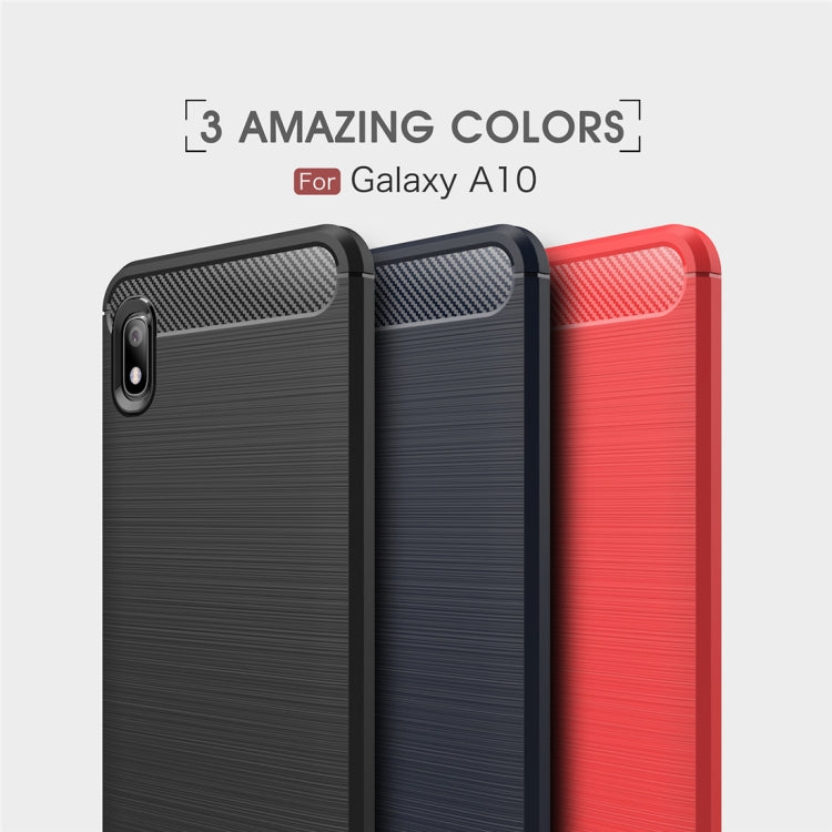 CARBON Zadný obal pre Samsung Galaxy A10 - modrý
