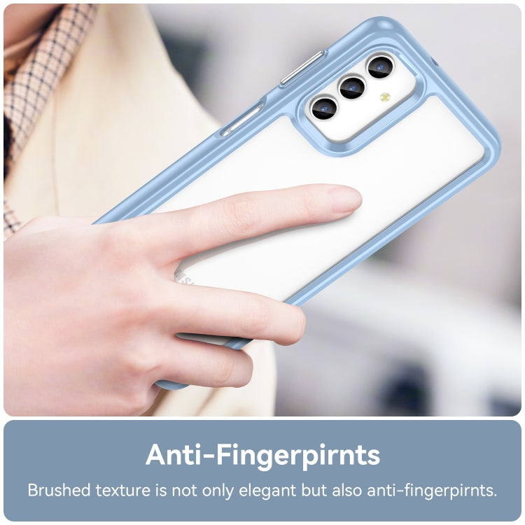 FRAME Zadný kryt pre Samsung Galaxy A13 4G - modrý
