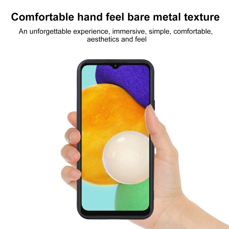 MATT Silikónový obal pre Samsung Galaxy A13 5G / A04s - čierny