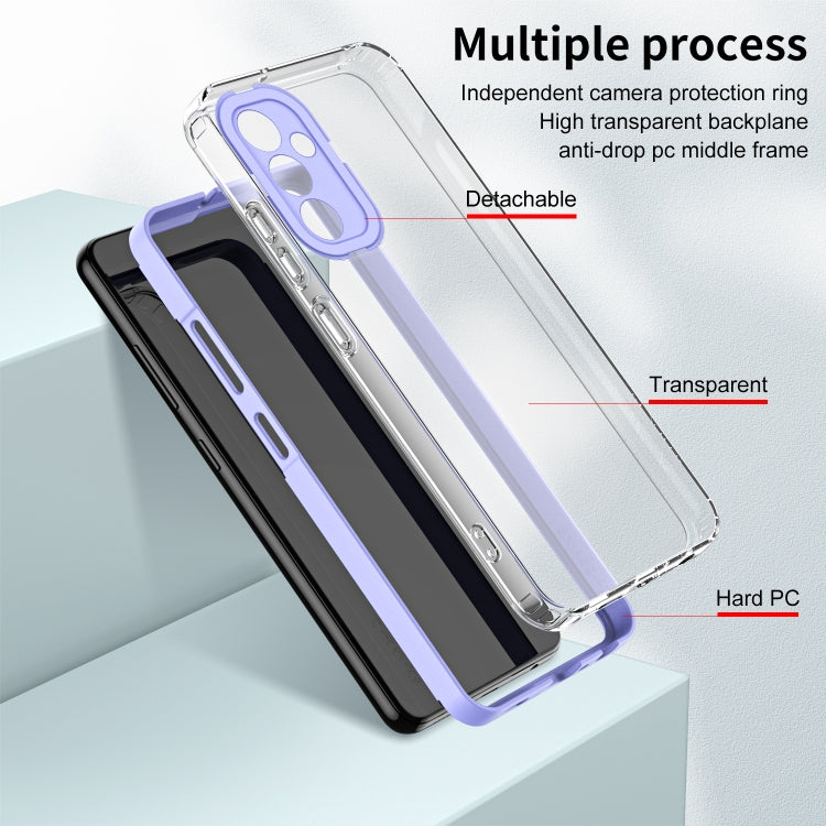 FRAME Zadný kryt pre Samsung Galaxy A14 / A14 5G - fialový