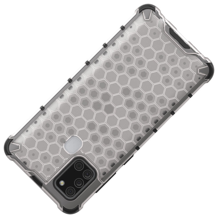 HONEYCOMB Tvrdený kryt pre Samsung Galaxy A21S - modrý