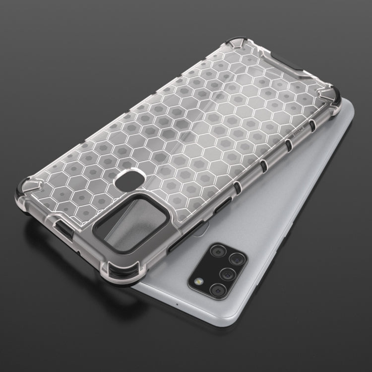 HONEYCOMB Tvrdený kryt pre Samsung Galaxy A21S - modrý