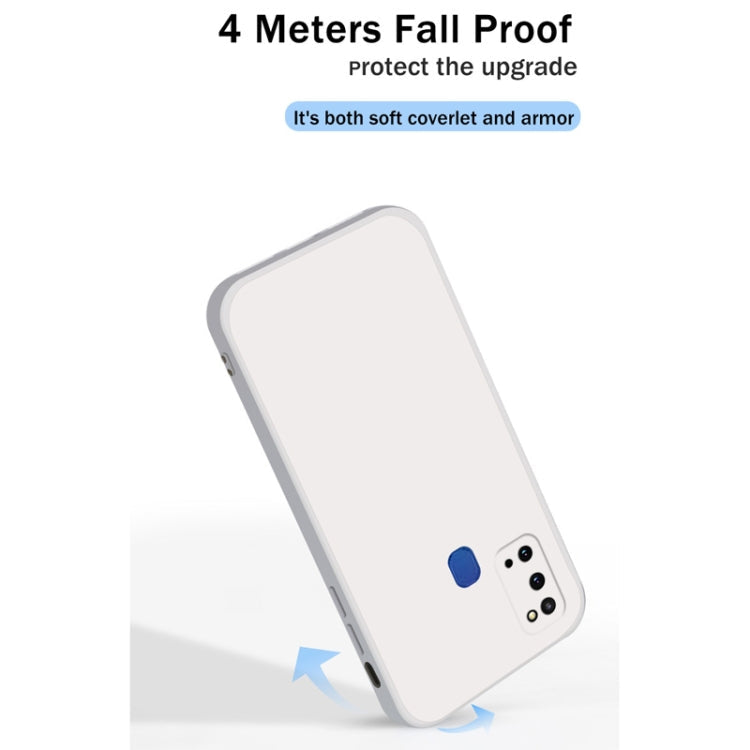 MATT Silikónový obal pre Samsung Galaxy A21s - zelený