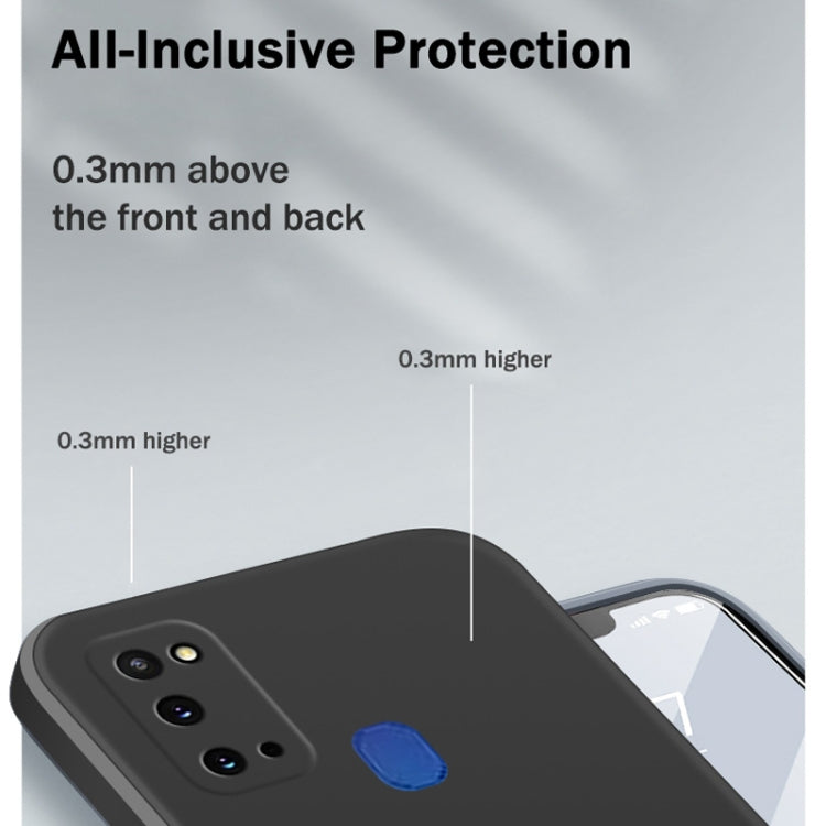 MATT Silikónový obal pre Samsung Galaxy A21s - modrý
