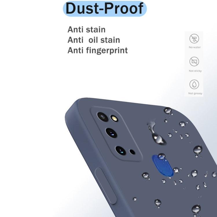 MATT Silikónový obal pre Samsung Galaxy A21s - modrý