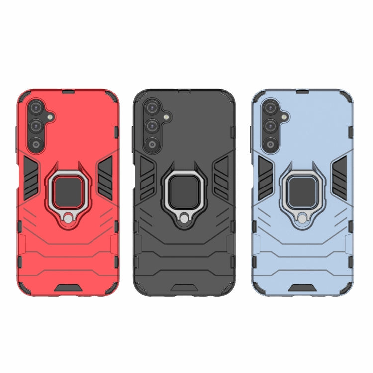RING HOLDER ARMOR Tvrdený kryt pre Samsung Galaxy A25 5G - čierny