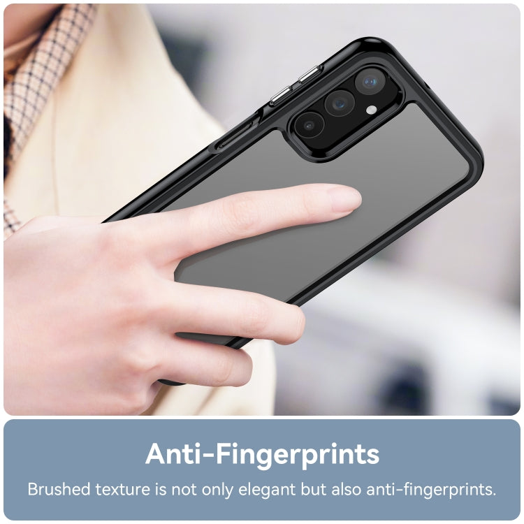 ACRYLIC Zadný kryt pre Samsung Galaxy A25 5G - čierny