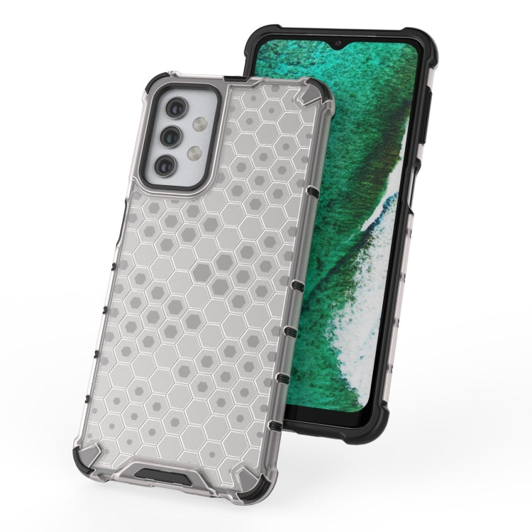 HONEYCOMB Tvrdený kryt pre Samsung Galaxy A32 5G - čierny
