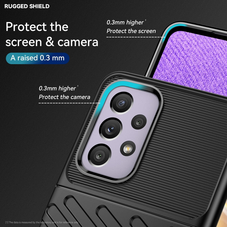 THUNDER Ochranný kryt pre Samsung Galaxy A33 5G - čierny