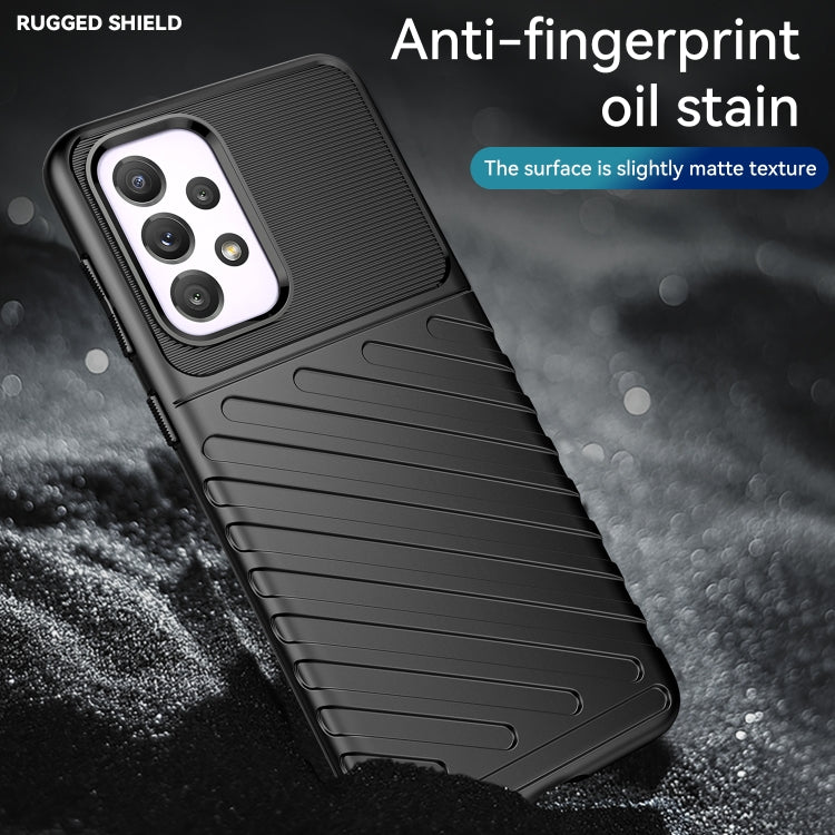 THUNDER Ochranný kryt pre Samsung Galaxy A33 5G - čierny