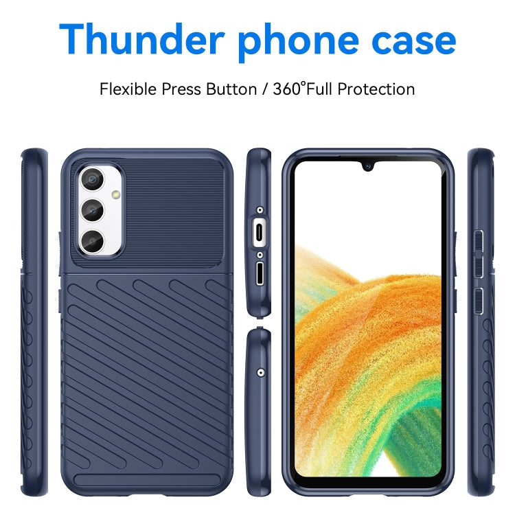 THUNDER Ochranný kryt pre Samsung Galaxy A34 5G - modrý