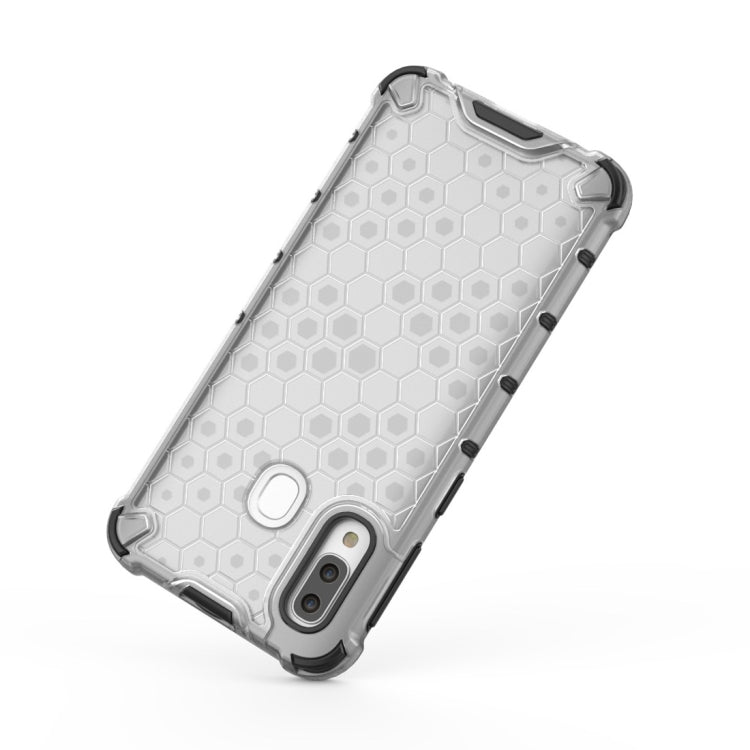 HONEYCOMB Tvrdený kryt pre Samsung Galaxy A40 - čierny