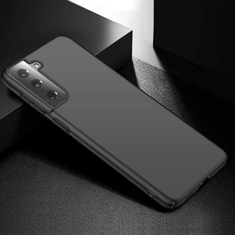 MATT Silikónový obal pre Samsung Galaxy S22 Plus 5G - čierny