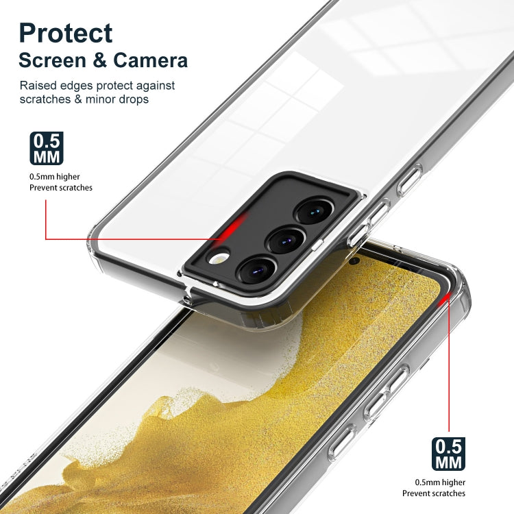 FRAME Zadný kryt pre Samsung Galaxy S22 5G - čierny